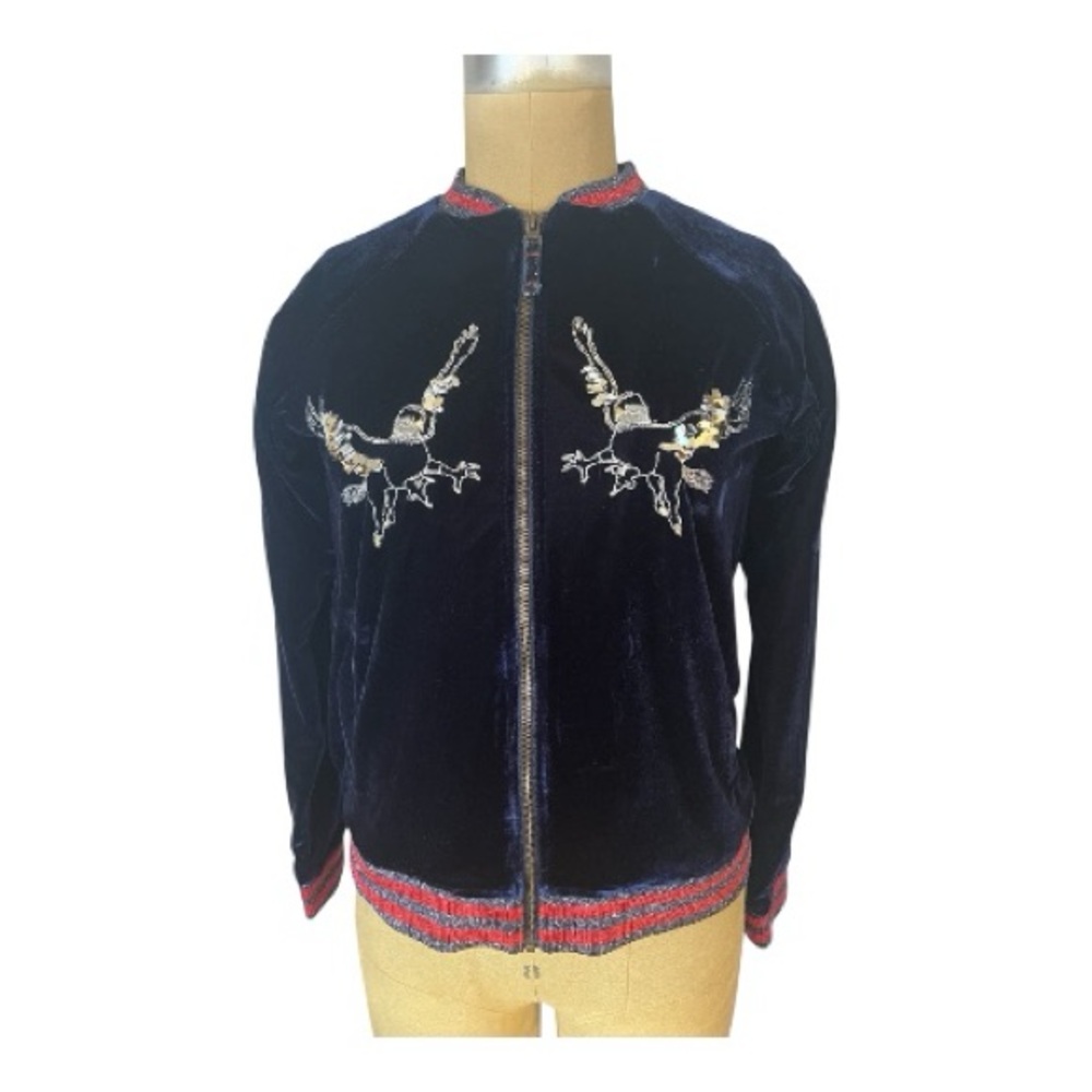 Mini Boden Harry Potter Glittery Black Jacket